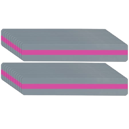 Ashley Productions Sentence Strip Reading Guide, 1.25" x 7.25", Pink, PK24 10803